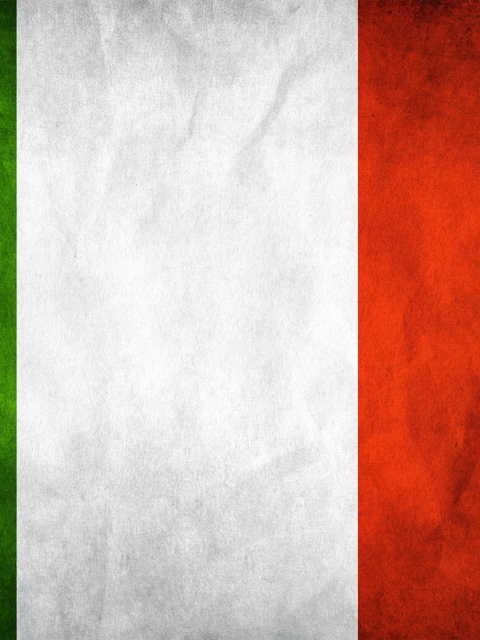 Bandiera d'Italia wallpaper 480x640