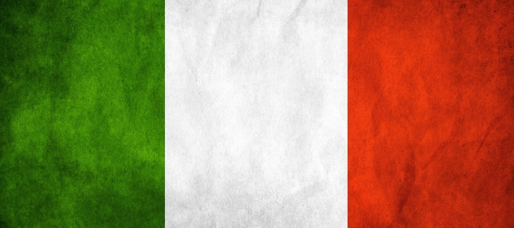 Das Bandiera d'Italia Wallpaper 720x320