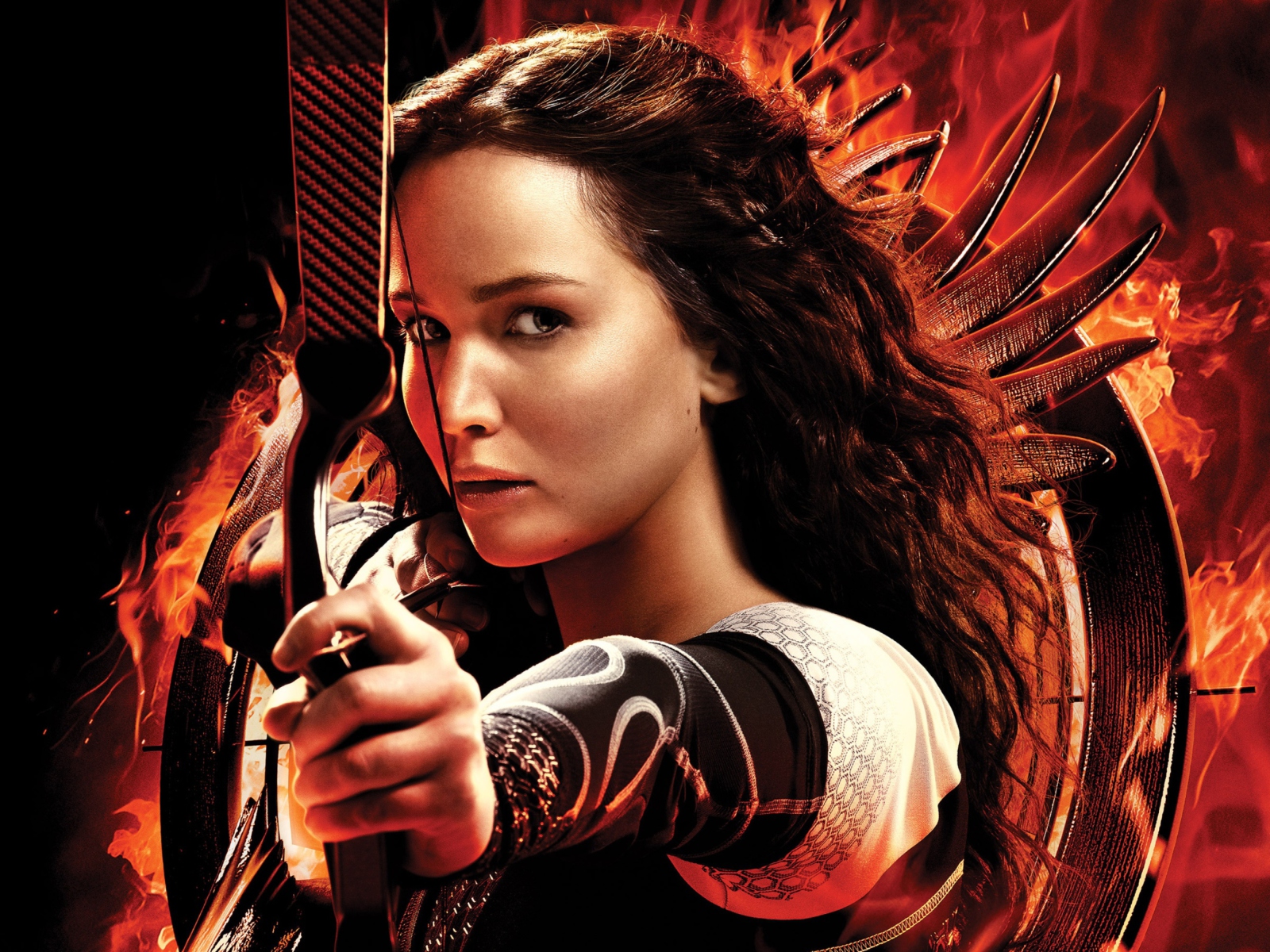 Fondo de pantalla Katniss Jennifer Lawrence 1600x1200