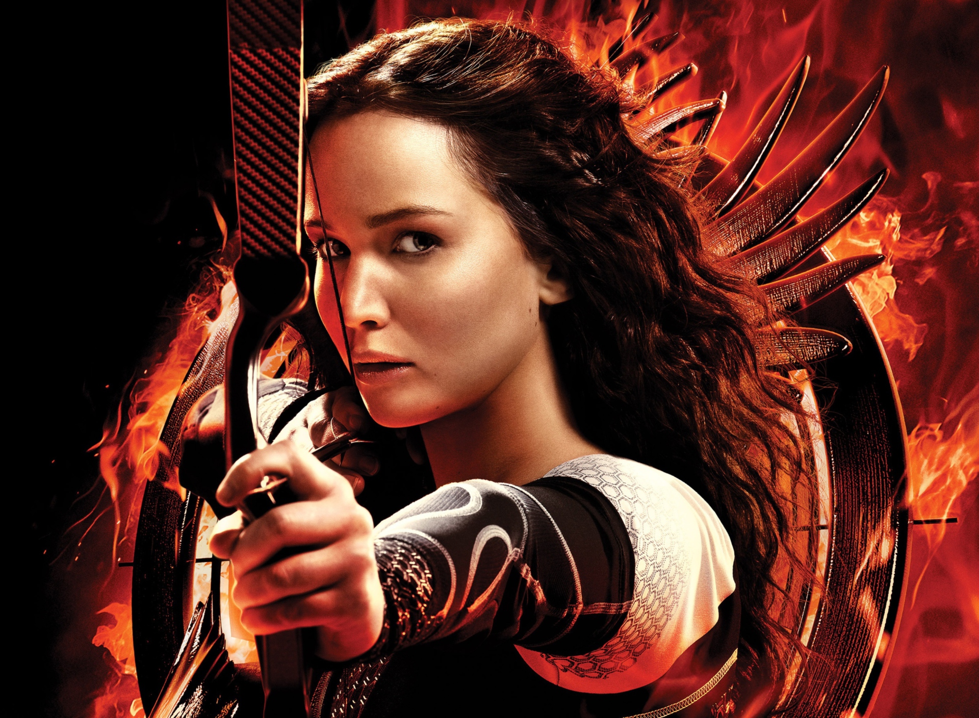 Das Katniss Jennifer Lawrence Wallpaper 1920x1408