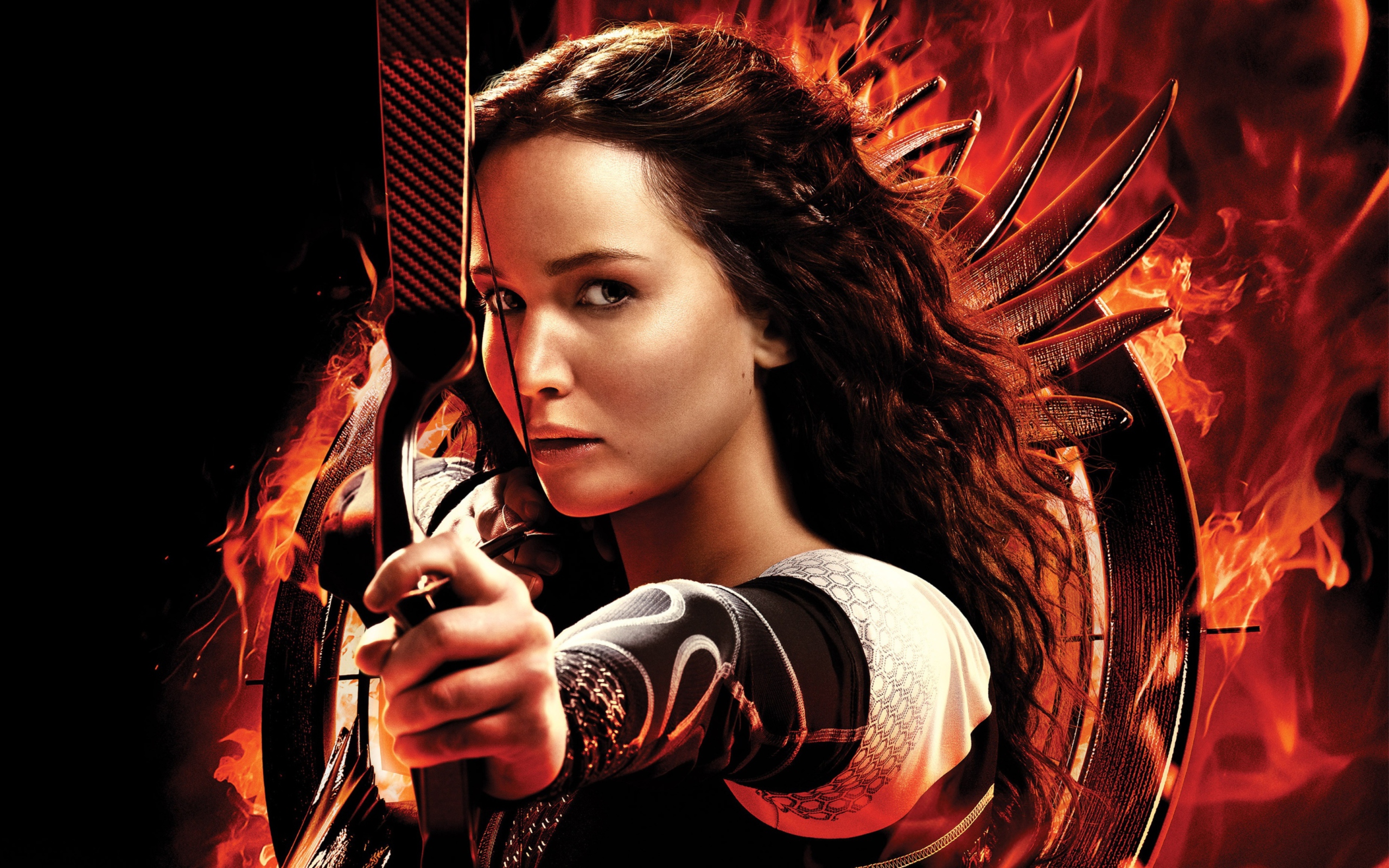 Fondo de pantalla Katniss Jennifer Lawrence 2560x1600