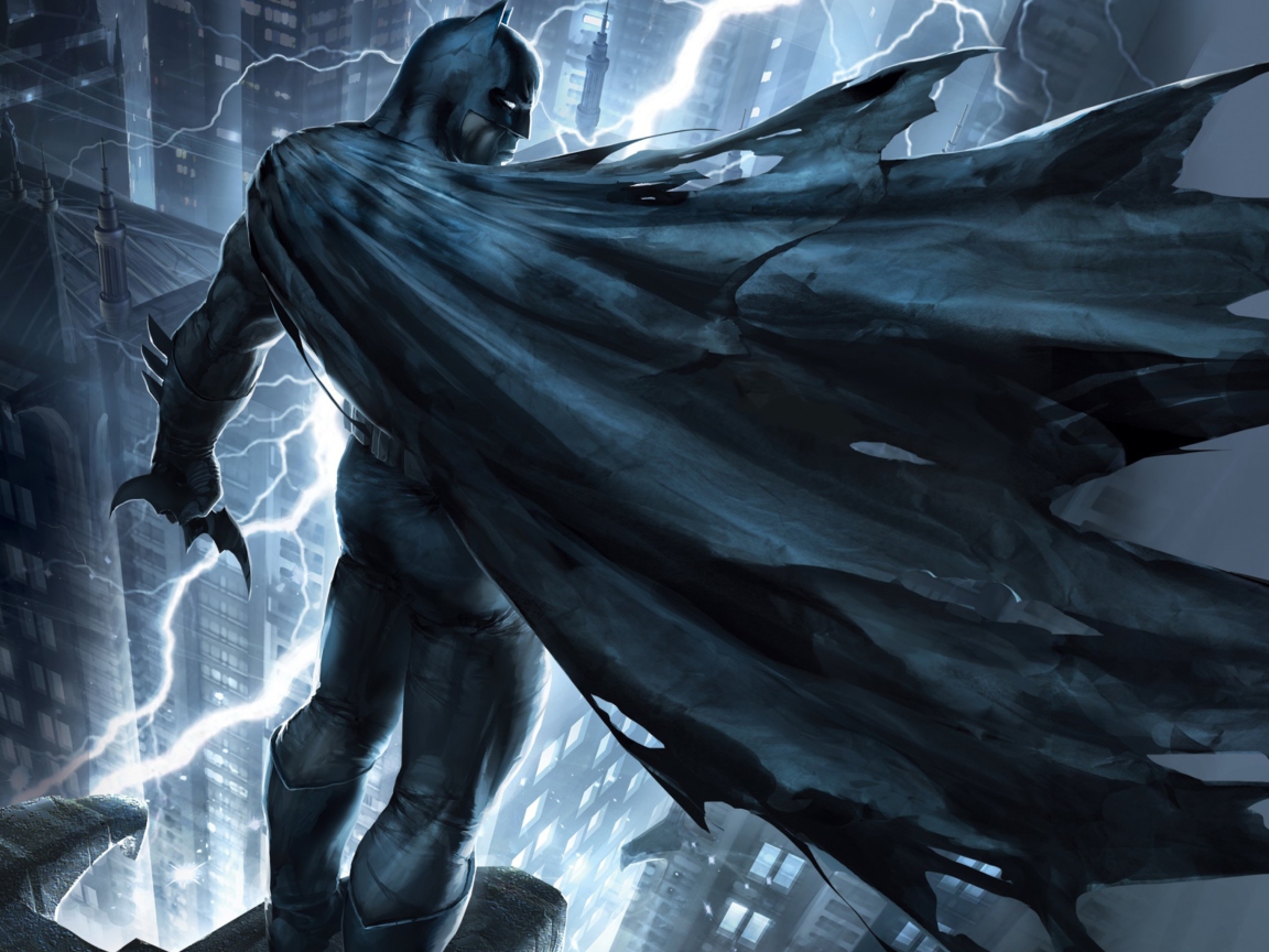 Sfondi Batman The Dark Knight Returns Part 1 Movie 1152x864