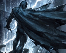 Das Batman The Dark Knight Returns Part 1 Movie Wallpaper 220x176