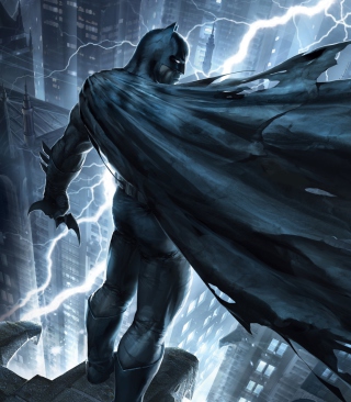 Kostenloses Batman The Dark Knight Returns Part 1 Movie Wallpaper für iPhone 5C