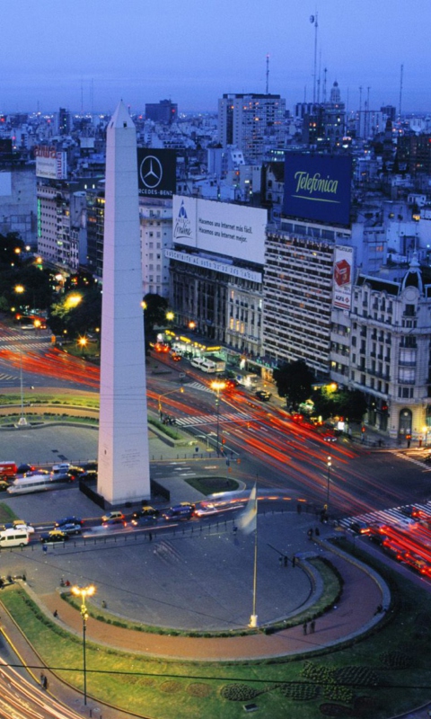 Das Buenos Aires - Argentina Wallpaper 480x800