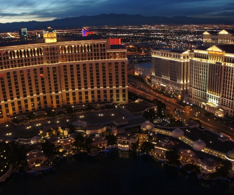 Vegas At Night screenshot #1 480x400