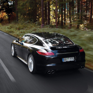 Porsche Panamera Turbo Background for iPad 2