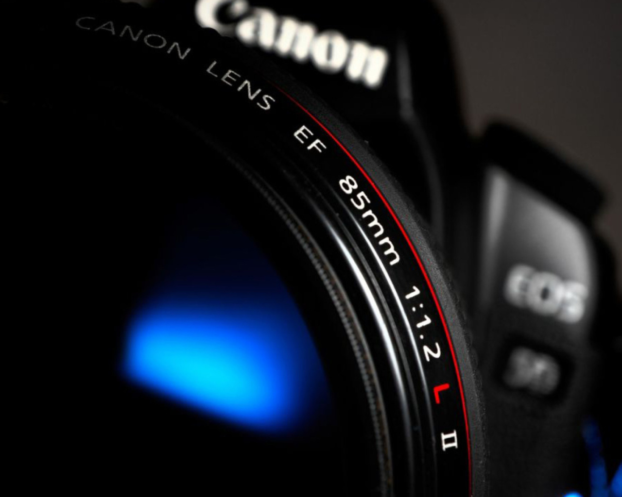 Das Canon Lens Wallpaper 1280x1024