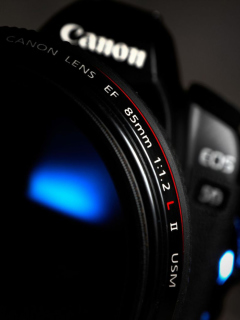 Das Canon Lens Wallpaper 240x320