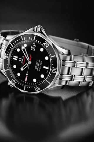 Das Omega - Swiss Luxury Watch Wallpaper 320x480