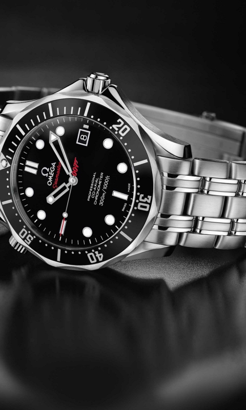 Fondo de pantalla Omega - Swiss Luxury Watch 480x800