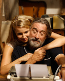 Robert de Niro and Dianna Agron in The Family wallpaper 128x160