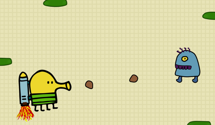 Das Doodle Jump Game Wallpaper