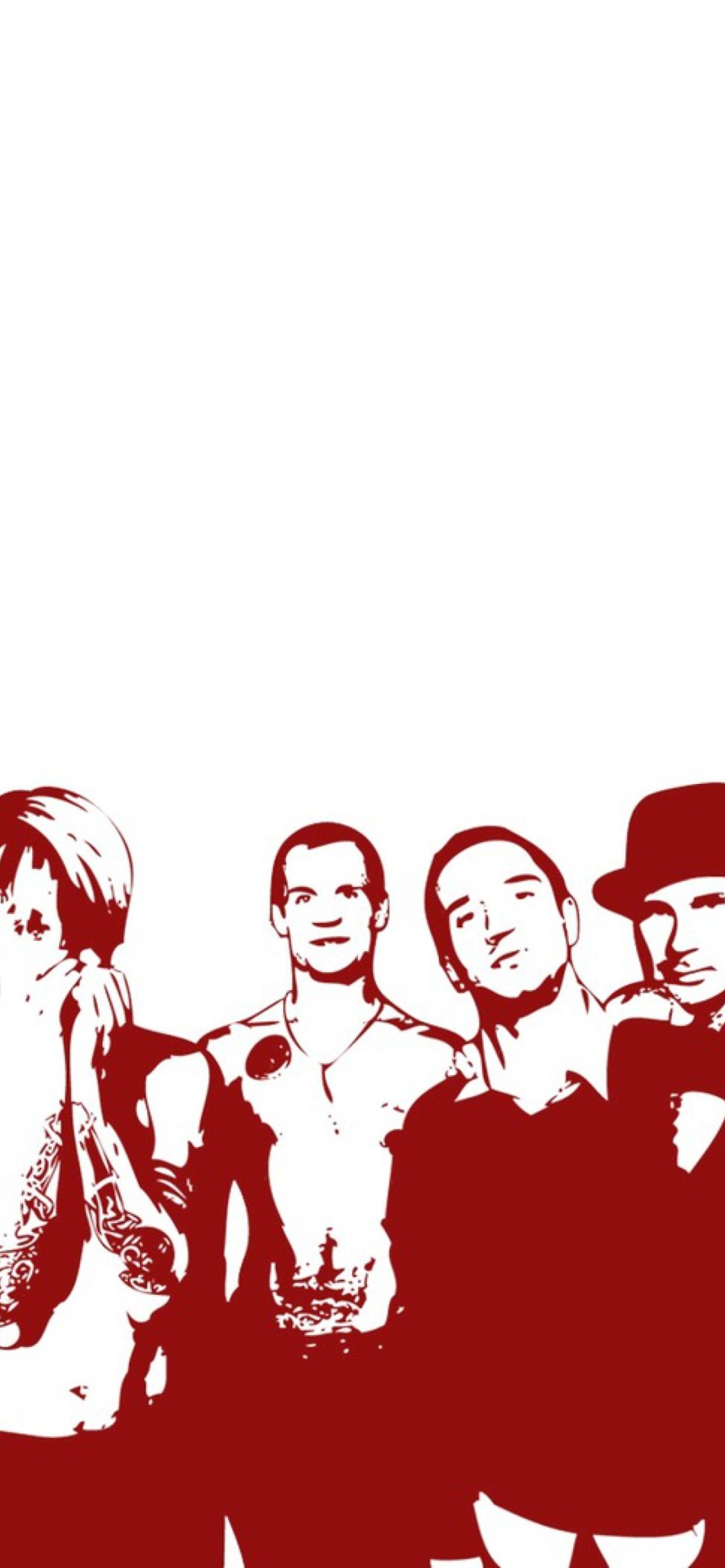 Screenshot №1 pro téma Red Hot Chili Peppers 1170x2532