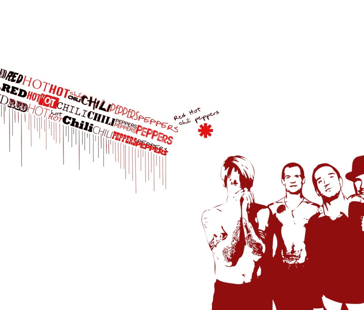 Обои Red Hot Chili Peppers 1200x1024