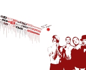 Обои Red Hot Chili Peppers 176x144