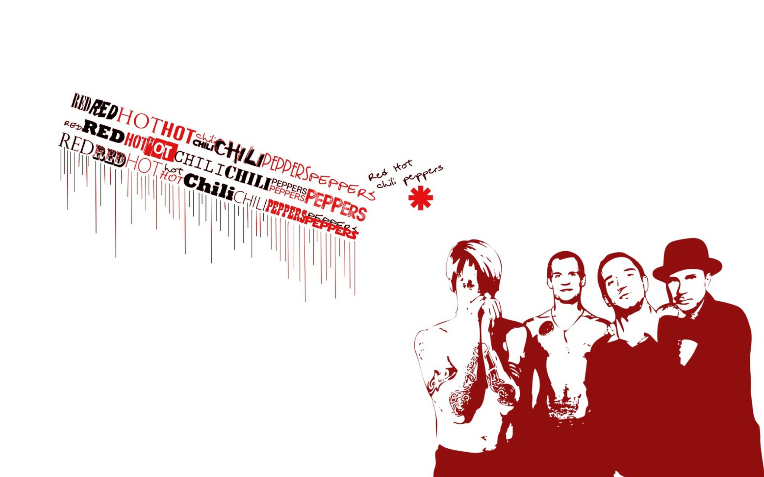 Fondo de pantalla Red Hot Chili Peppers 2560x1600