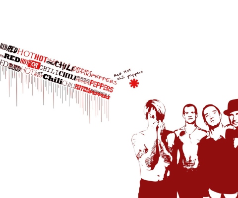 Fondo de pantalla Red Hot Chili Peppers 480x400