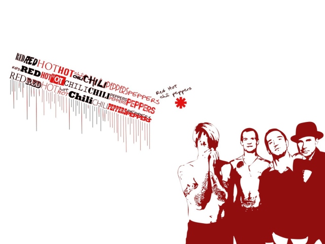 Обои Red Hot Chili Peppers 640x480