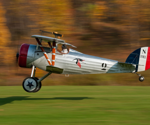 Screenshot №1 pro téma Nieuport 28 Aircraft 480x400