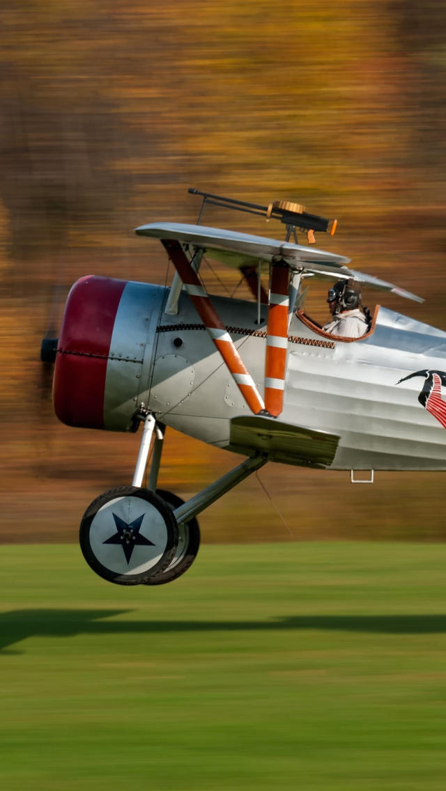 Das Nieuport 28 Aircraft Wallpaper 640x1136