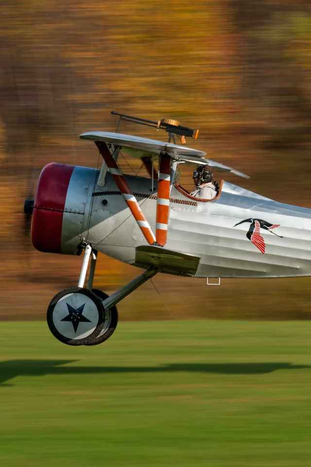 Das Nieuport 28 Aircraft Wallpaper 640x960