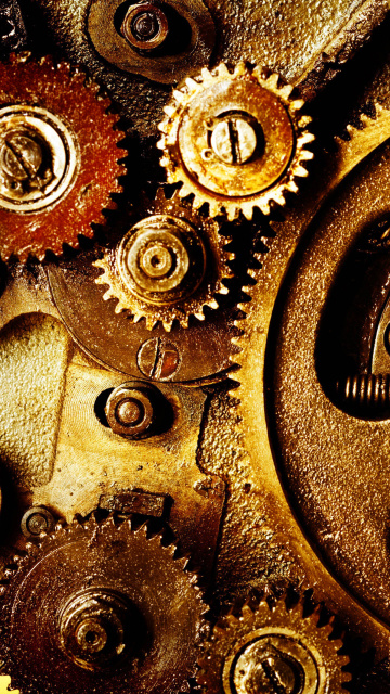 Das Gear Mechanisms Wallpaper 360x640