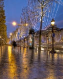 France Streetscape wallpaper 128x160