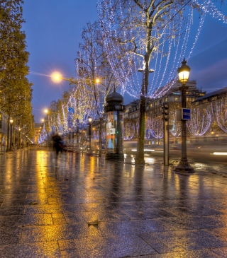 France Streetscape - Obrázkek zdarma pro 240x320