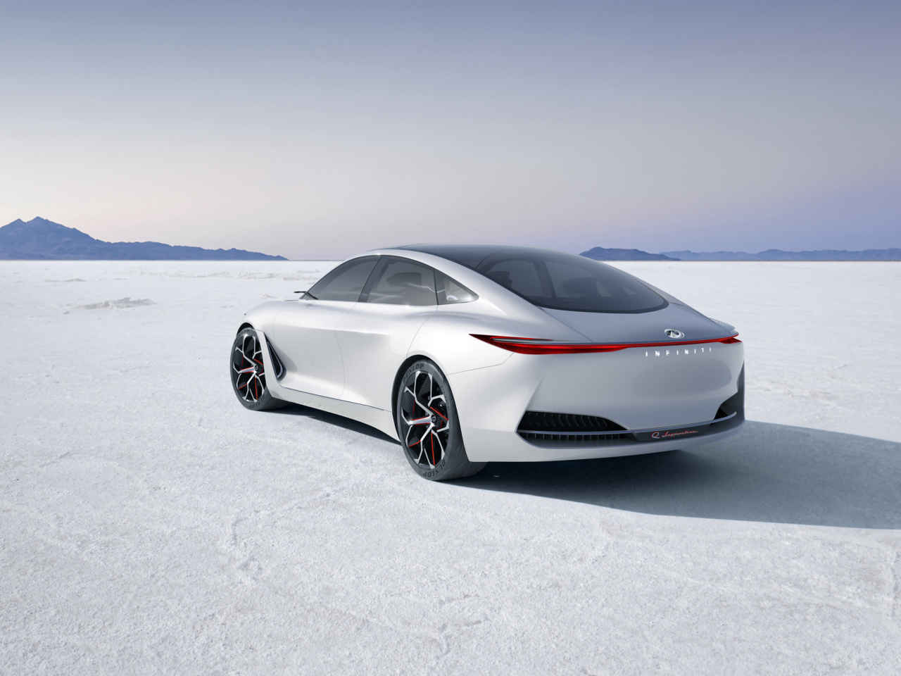 Das Infiniti Q Inspiration Futuristic Sedan Wallpaper 1280x960