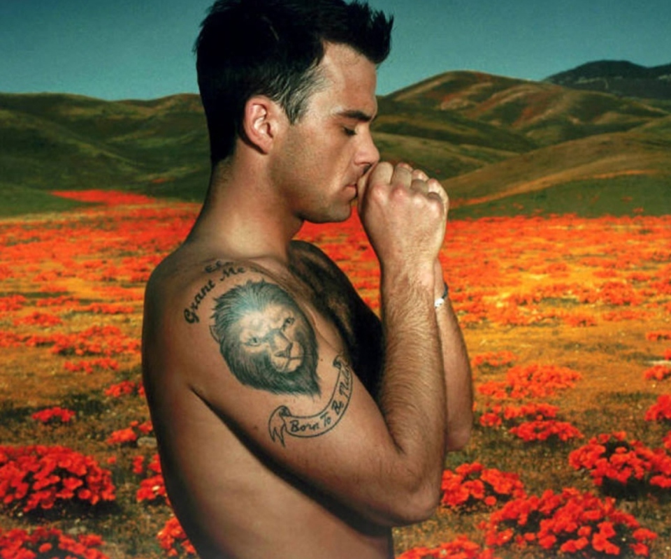 Das Robbie Williams Wallpaper 960x800