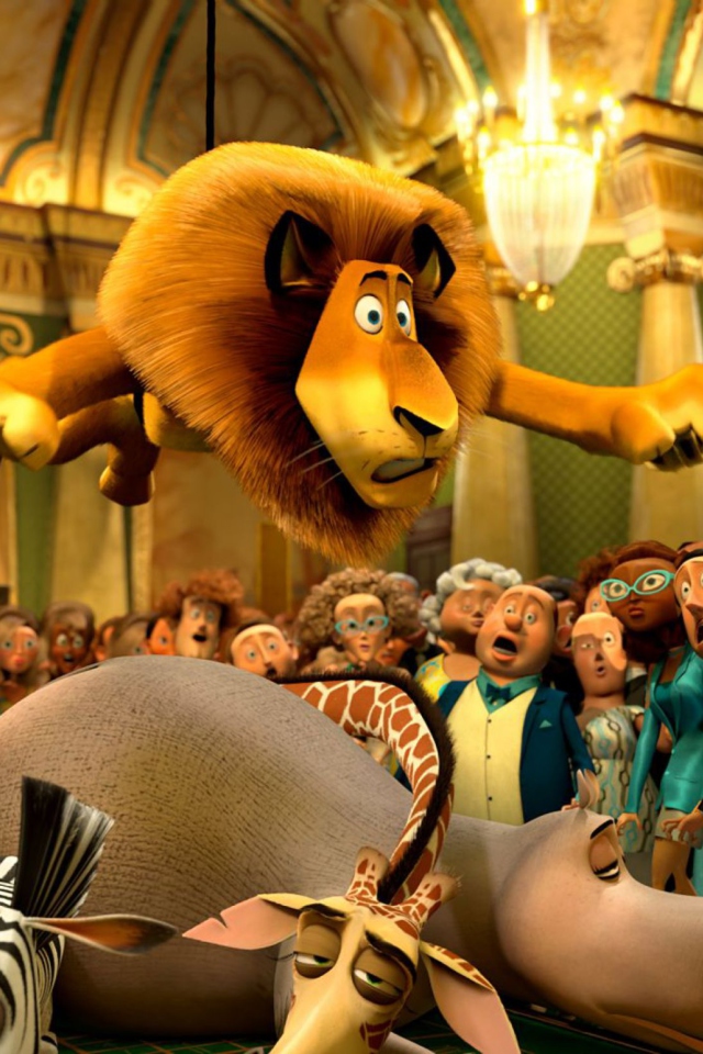 Screenshot №1 pro téma Madagascar 3 640x960