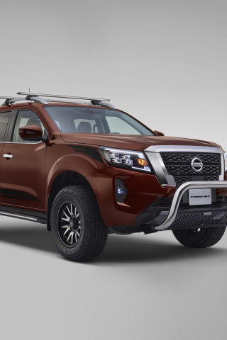 Nissan Frontier wallpaper 320x480