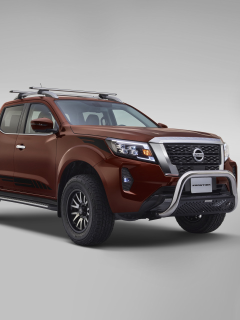 Das Nissan Frontier Wallpaper 480x640