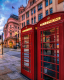 London Phone Booths screenshot #1 128x160