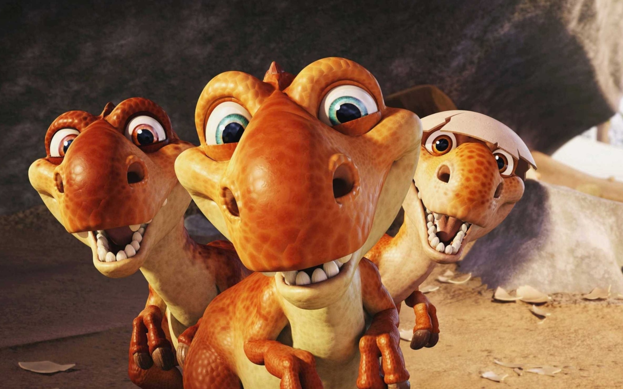 Das Ice Age Dinosaur Wallpaper 1280x800