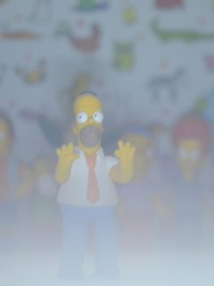 Simpsons screenshot #1 240x320
