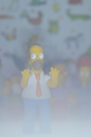 Das Simpsons Wallpaper 320x480