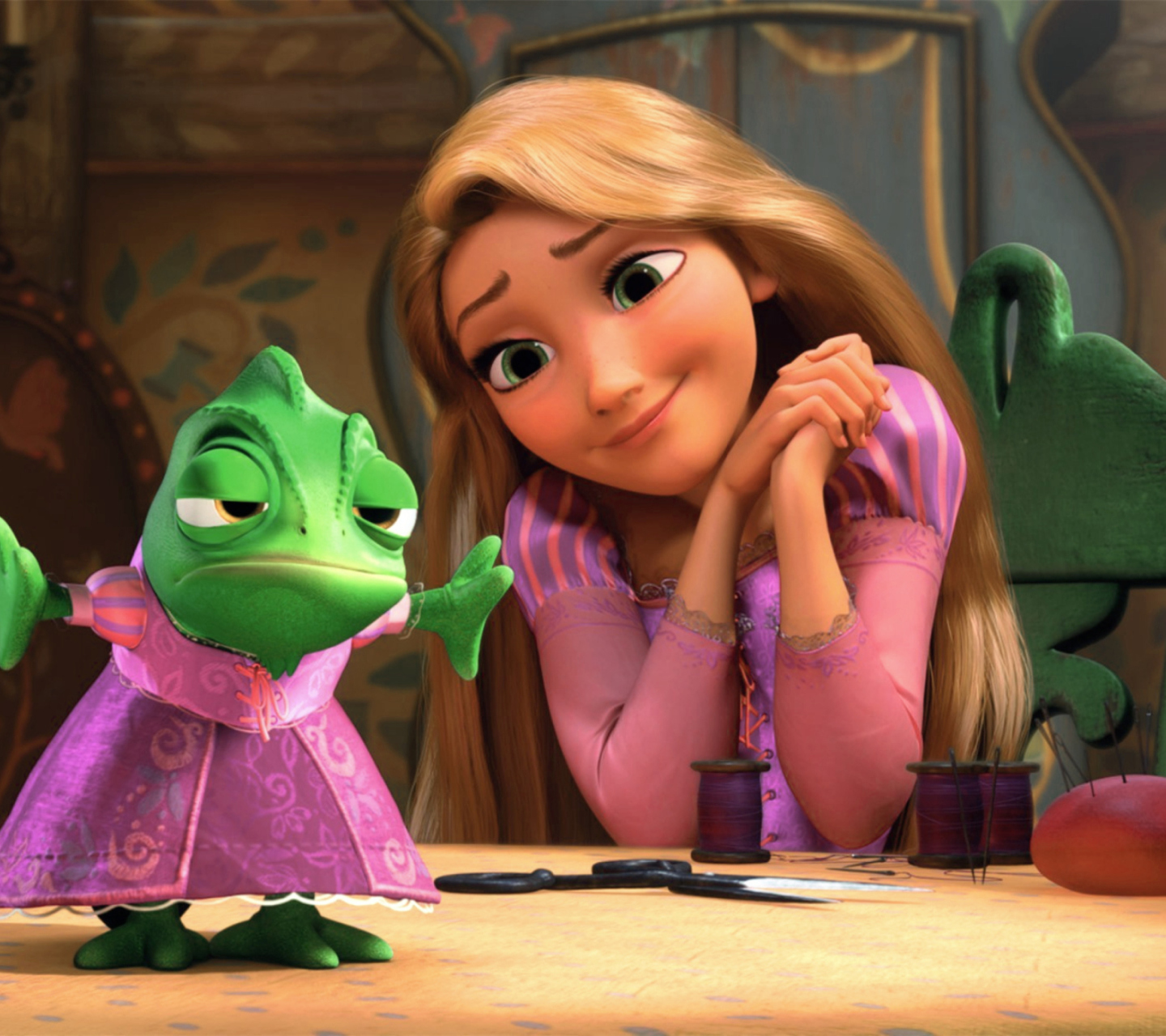 Fondo de pantalla Tangled 4 1440x1280