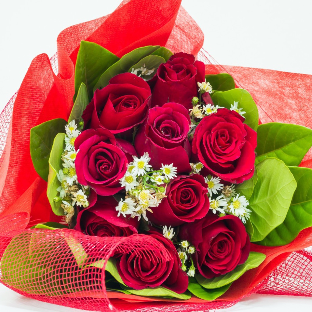 Fondo de pantalla Romantic and Elegant Bouquet 1024x1024