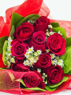 Romantic and Elegant Bouquet screenshot #1 240x320