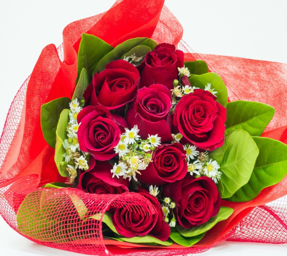 Обои Romantic and Elegant Bouquet 960x854