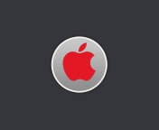 Screenshot №1 pro téma Apple Computer Red Logo 176x144