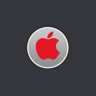 Apple Computer Red Logo sfondi gratuiti per 1024x1024
