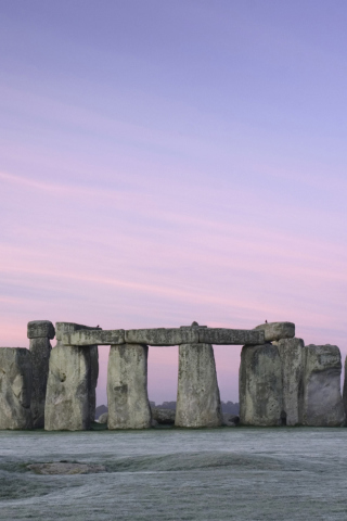 Fondo de pantalla Stonehenge England 320x480