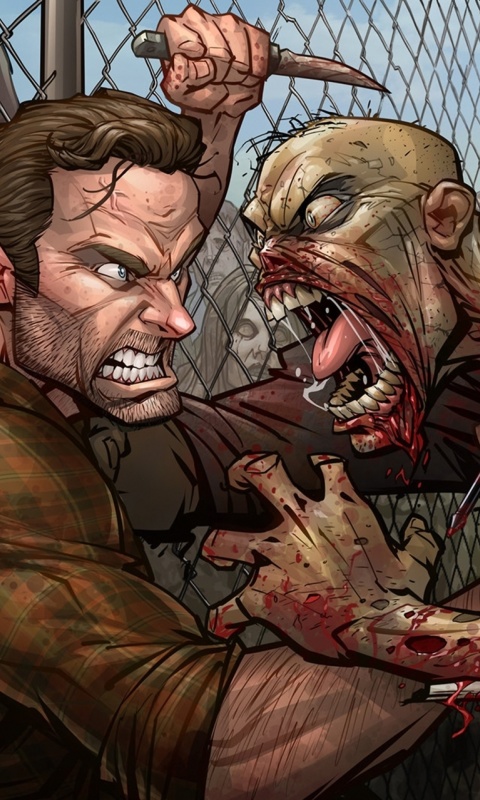 The Walking Dead Zombie screenshot #1 480x800