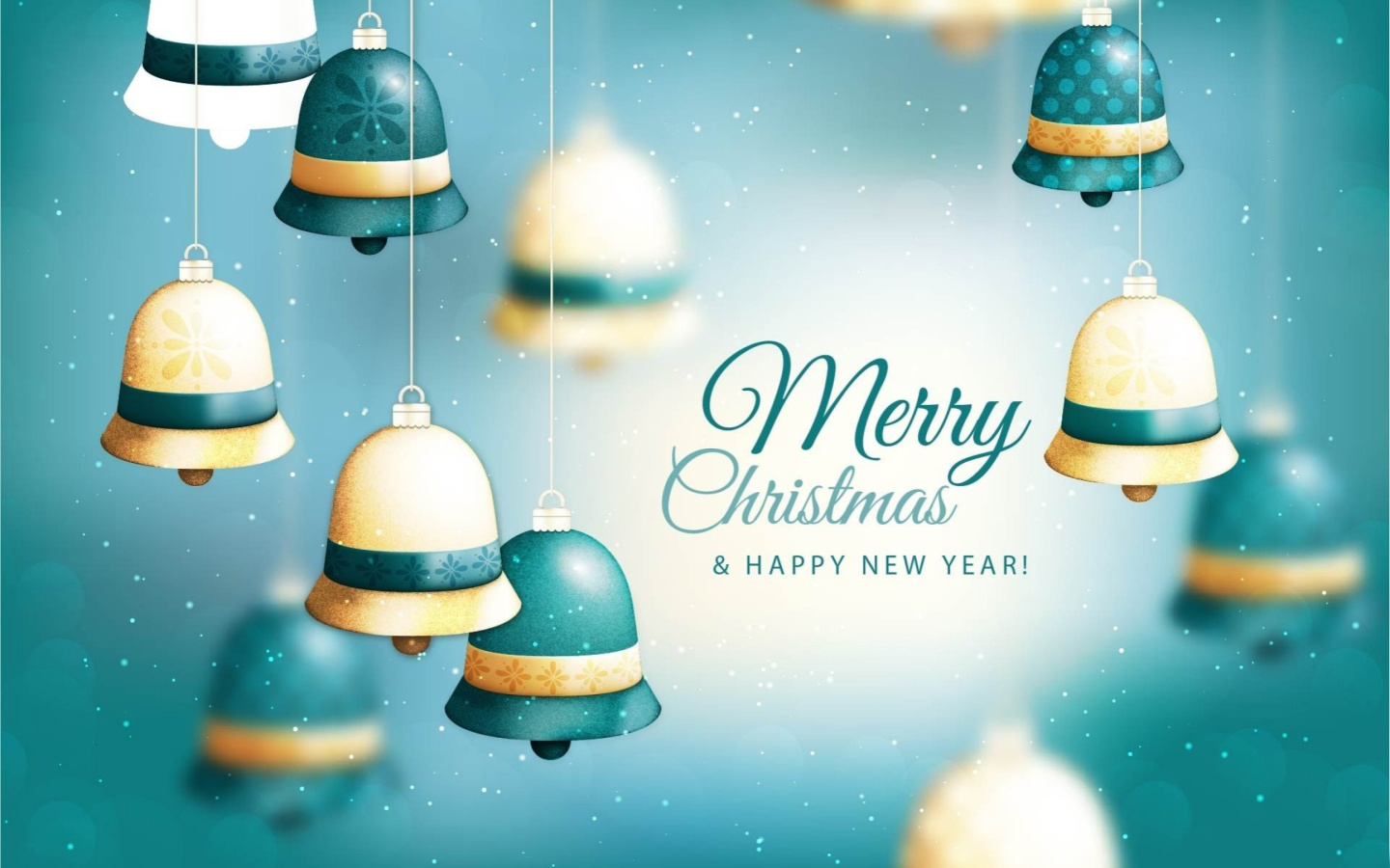 Screenshot №1 pro téma Merry Christmas Bells 1440x900
