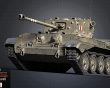 Cromwell Tank, World of Tanks wallpaper 220x176