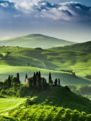 San Quirico d'Orcia, Tuscany, Italy screenshot #1 132x176