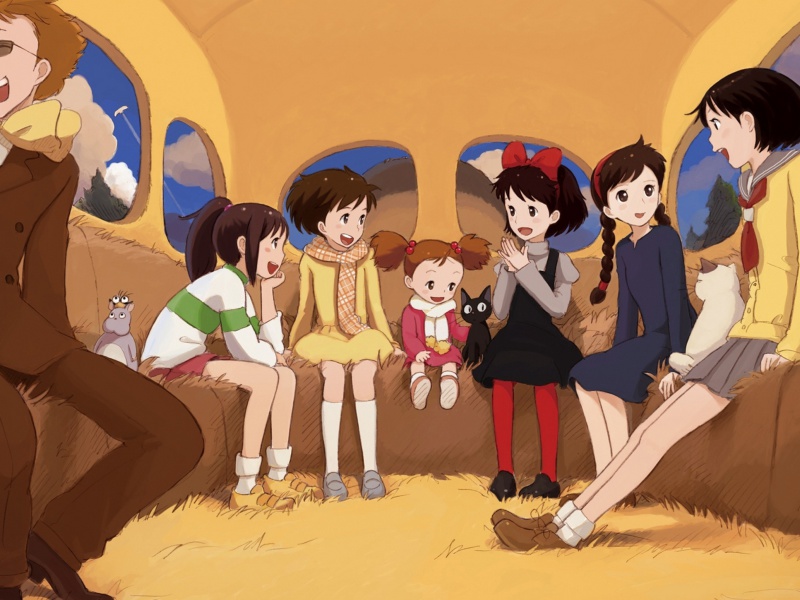 Screenshot №1 pro téma Kikis Delivery Service with Kiki, Jiji, Osono and Ursula 800x600